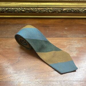 Vintage Striped Wool Tie